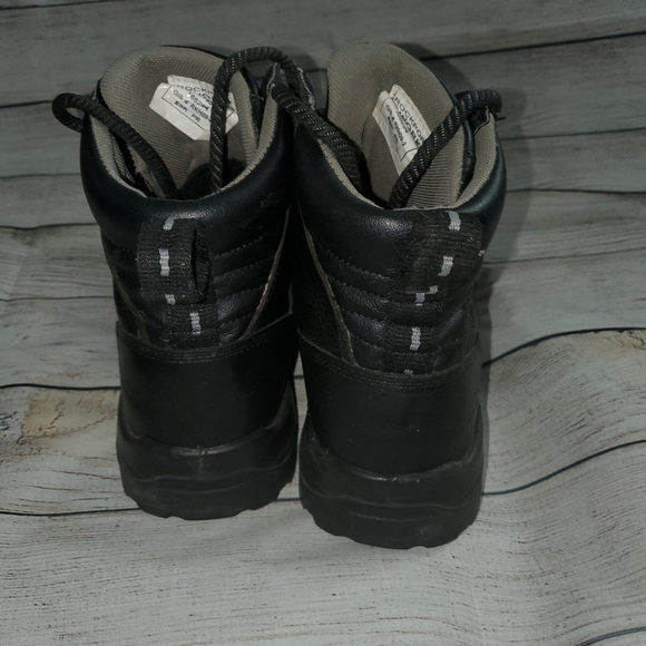 Rockport Men's Waterproof Work Boots Size 8 - Picture 4 of 10